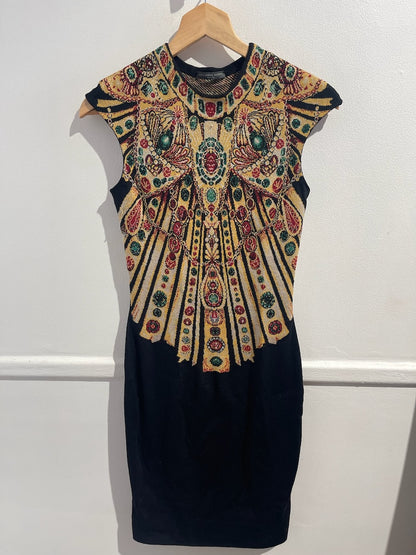 Robe Alexander Mcqueen noire T.XS