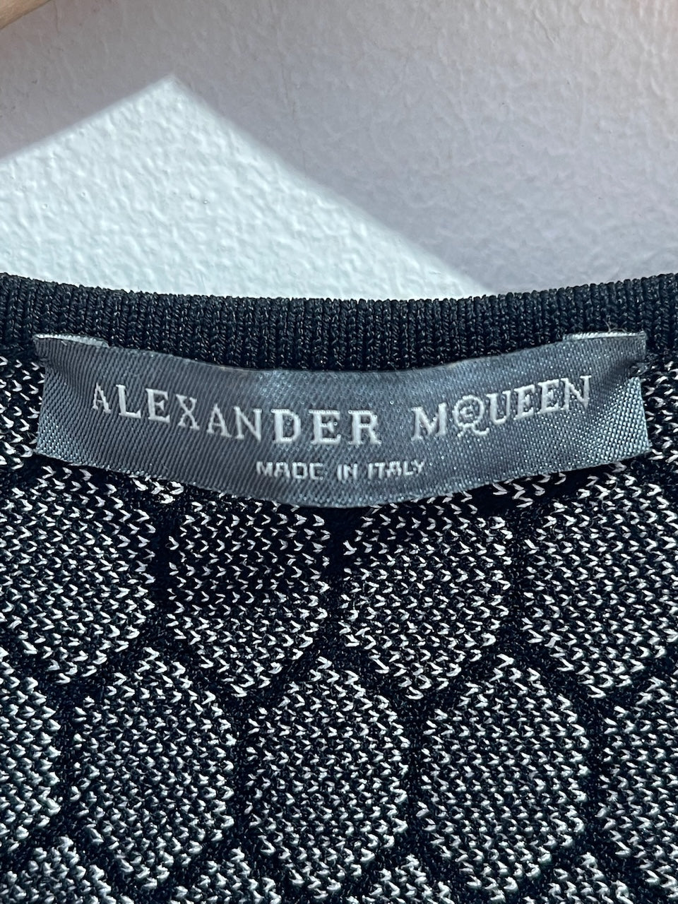 Robe Alexander Mcqueen noire T.XS