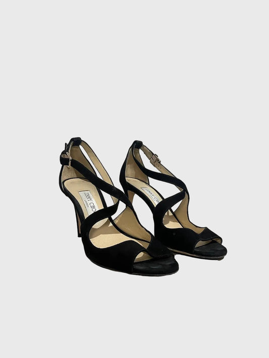 Sandales Jimmy Choo noires T.38