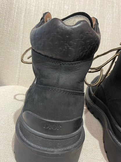 Boots Dior Homme noires T.41