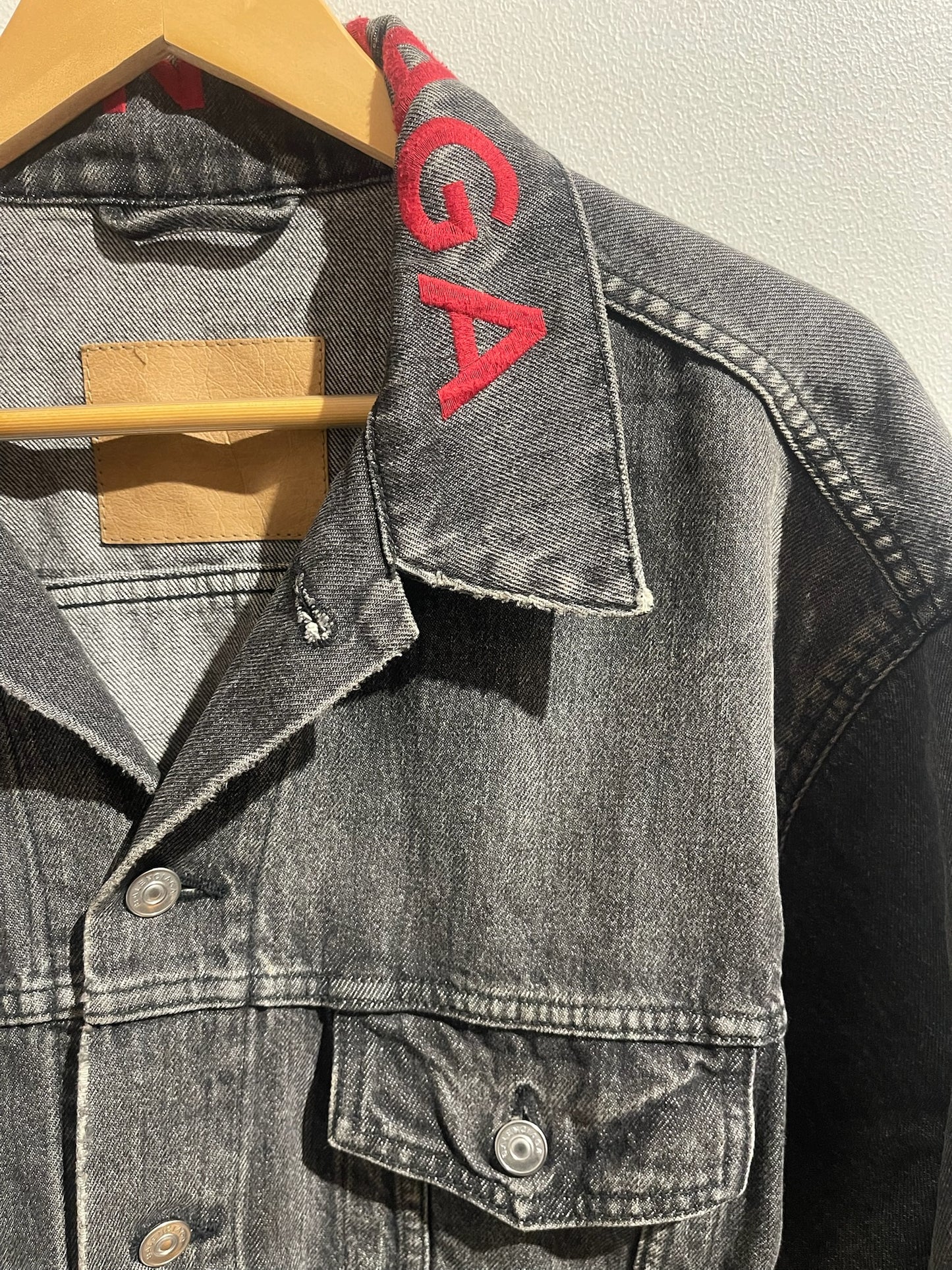 Veste Balenciaga en jeans T.34