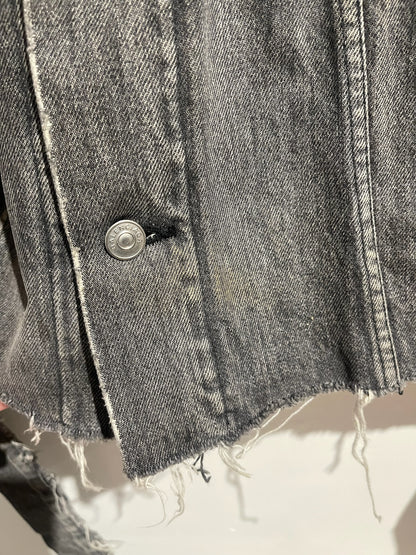 Veste Balenciaga en jeans T.34