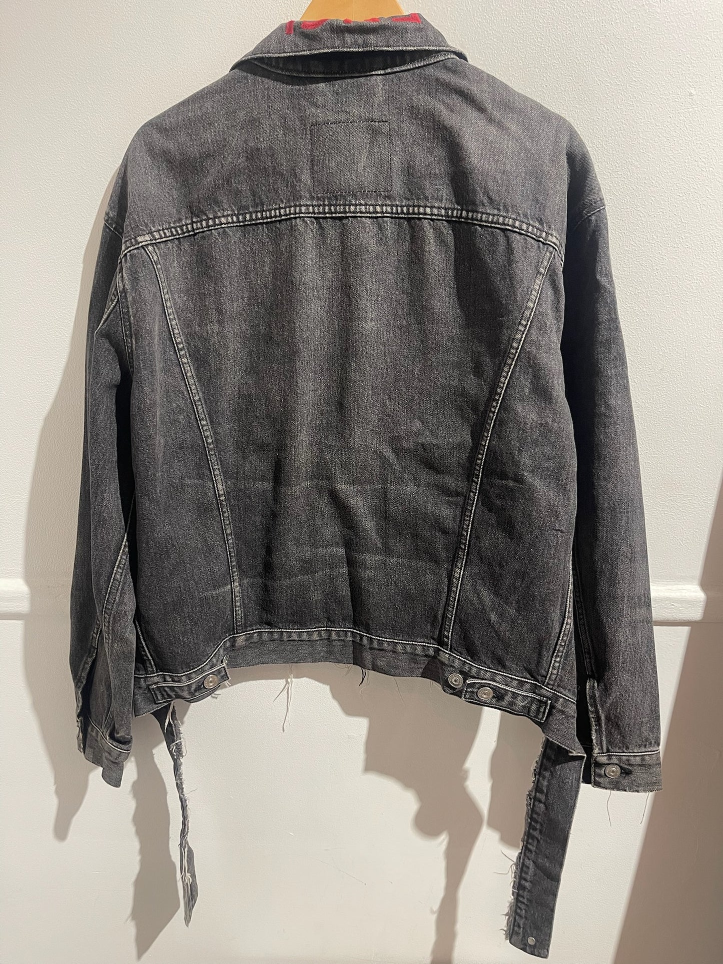 Veste Balenciaga en jeans T.34