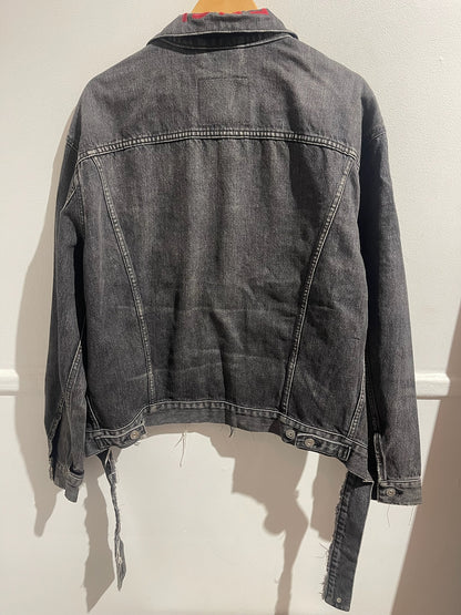 Veste Balenciaga en jeans T.34