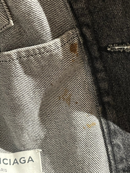 Veste Balenciaga en jeans T.34