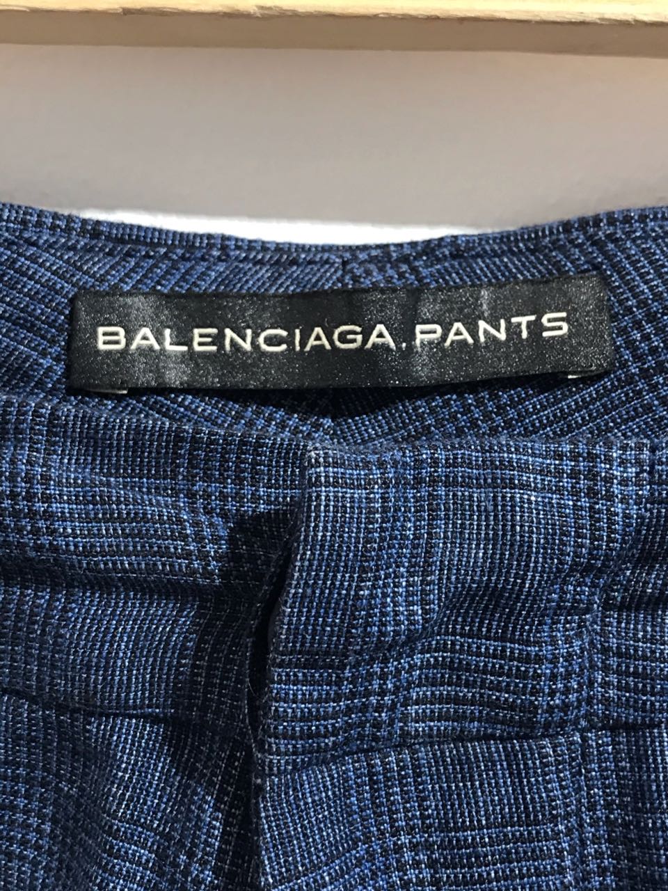 Pantalon Balenciaga bleu T.38