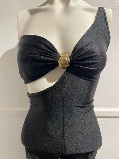 Combinaison Saint Laurent noire T.1