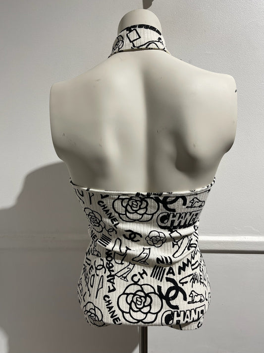 Top Chanel blanc T.36