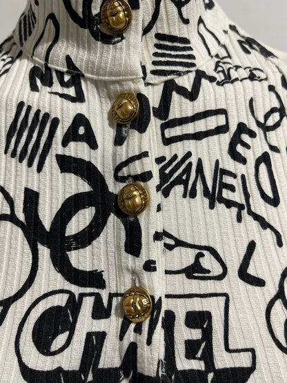 Top Chanel blanc T.36
