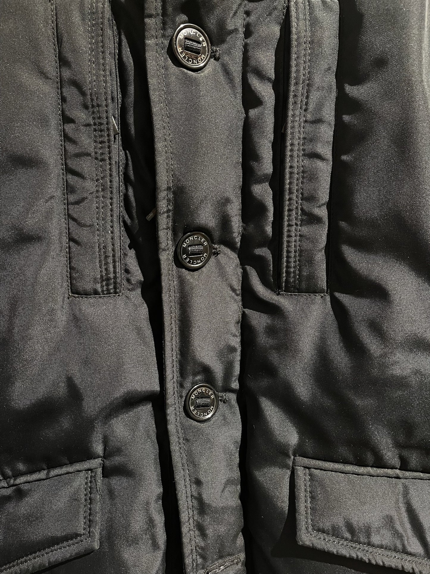 Parka Moncler Triomphe noir T.44
