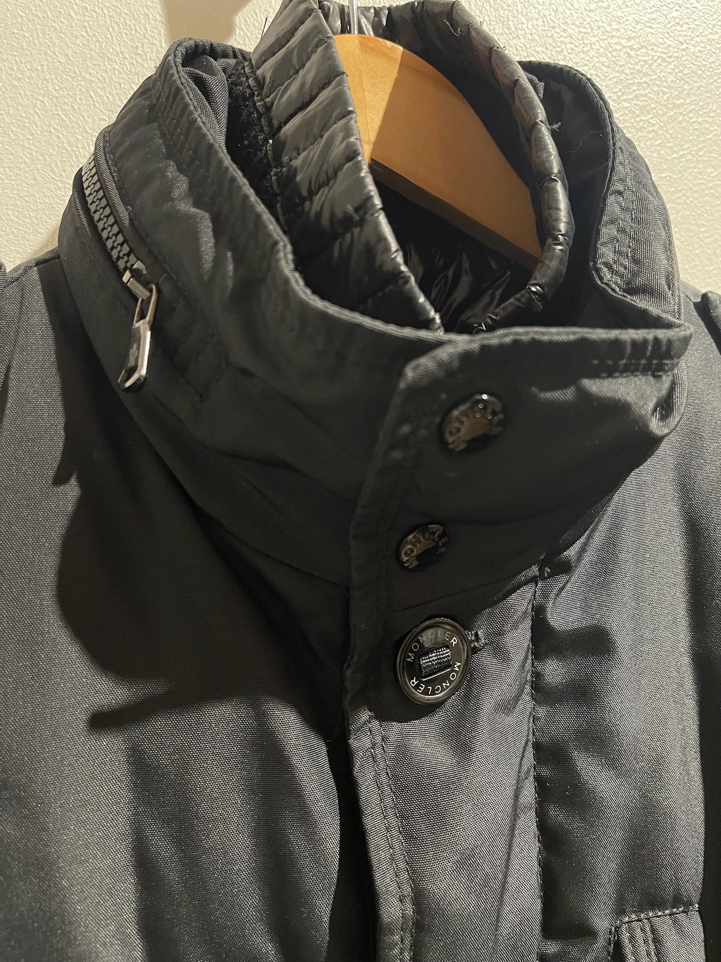 Parka Moncler Triomphe noir T.44