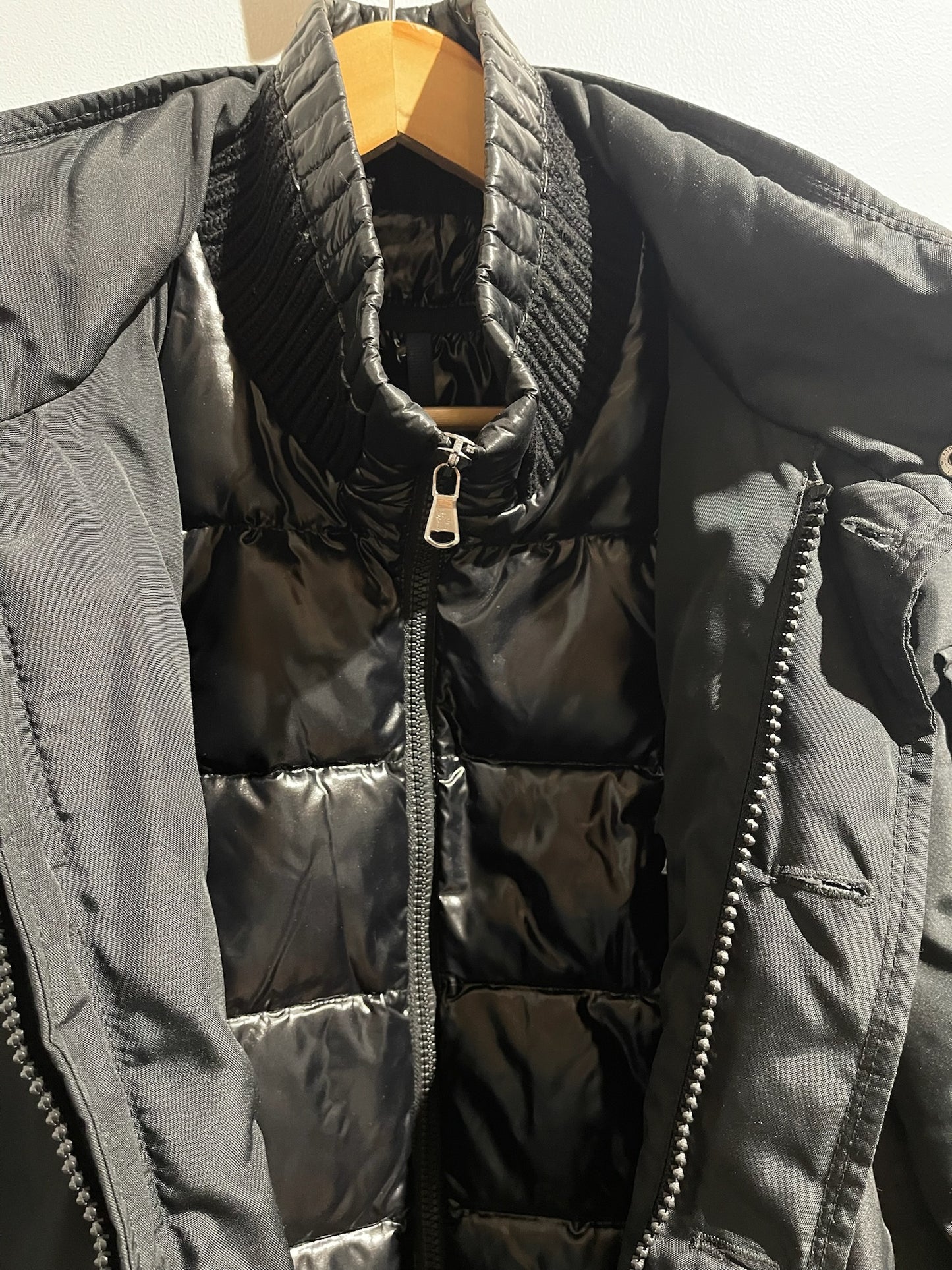 Parka Moncler Triomphe noir T.44