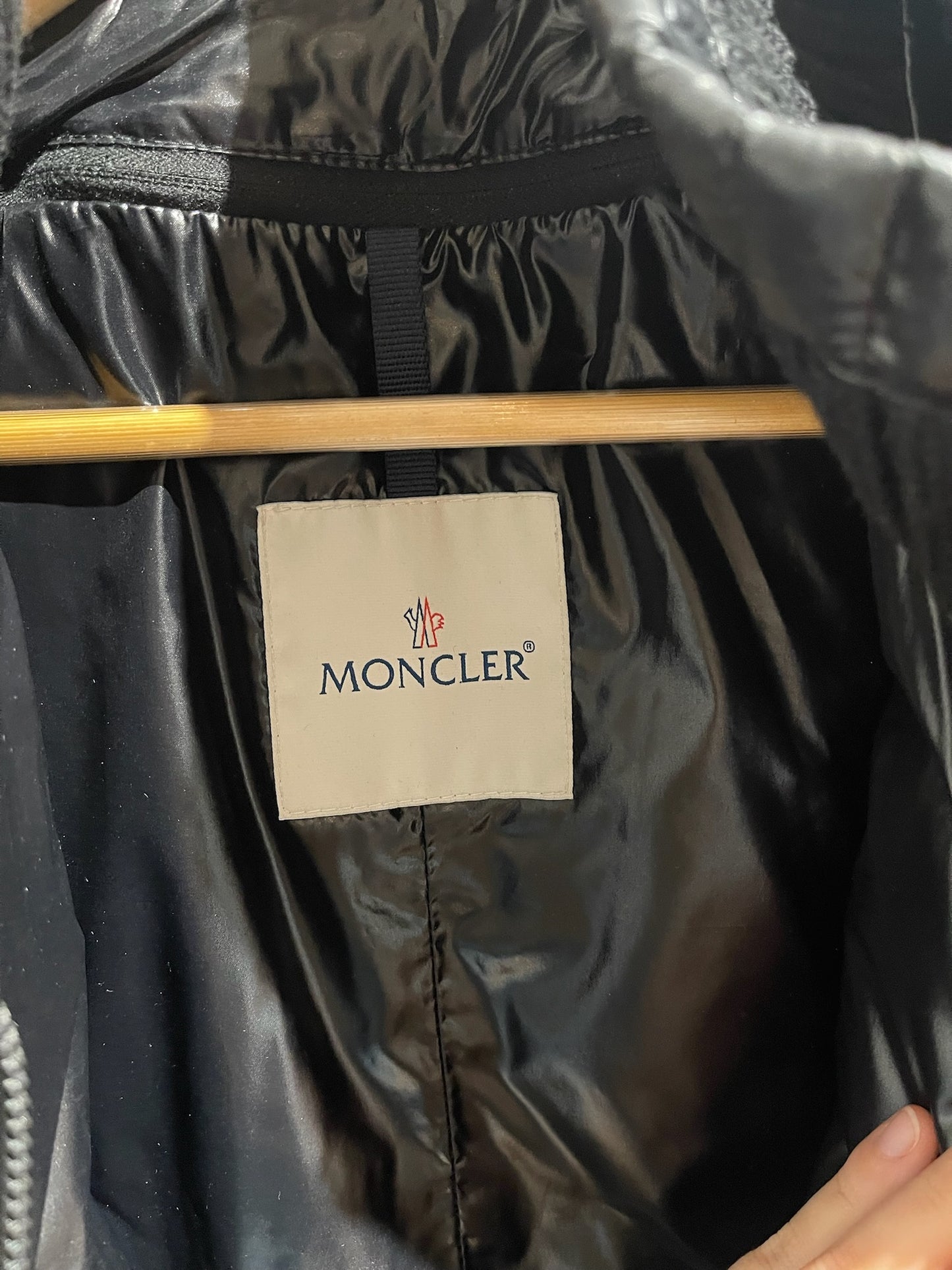 Parka Moncler Triomphe noir T.44