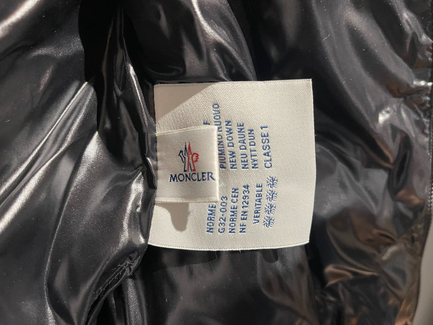 Parka Moncler Triomphe noir T.44