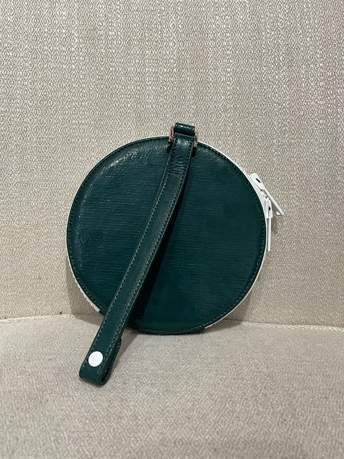 Pochette Courrèges verte