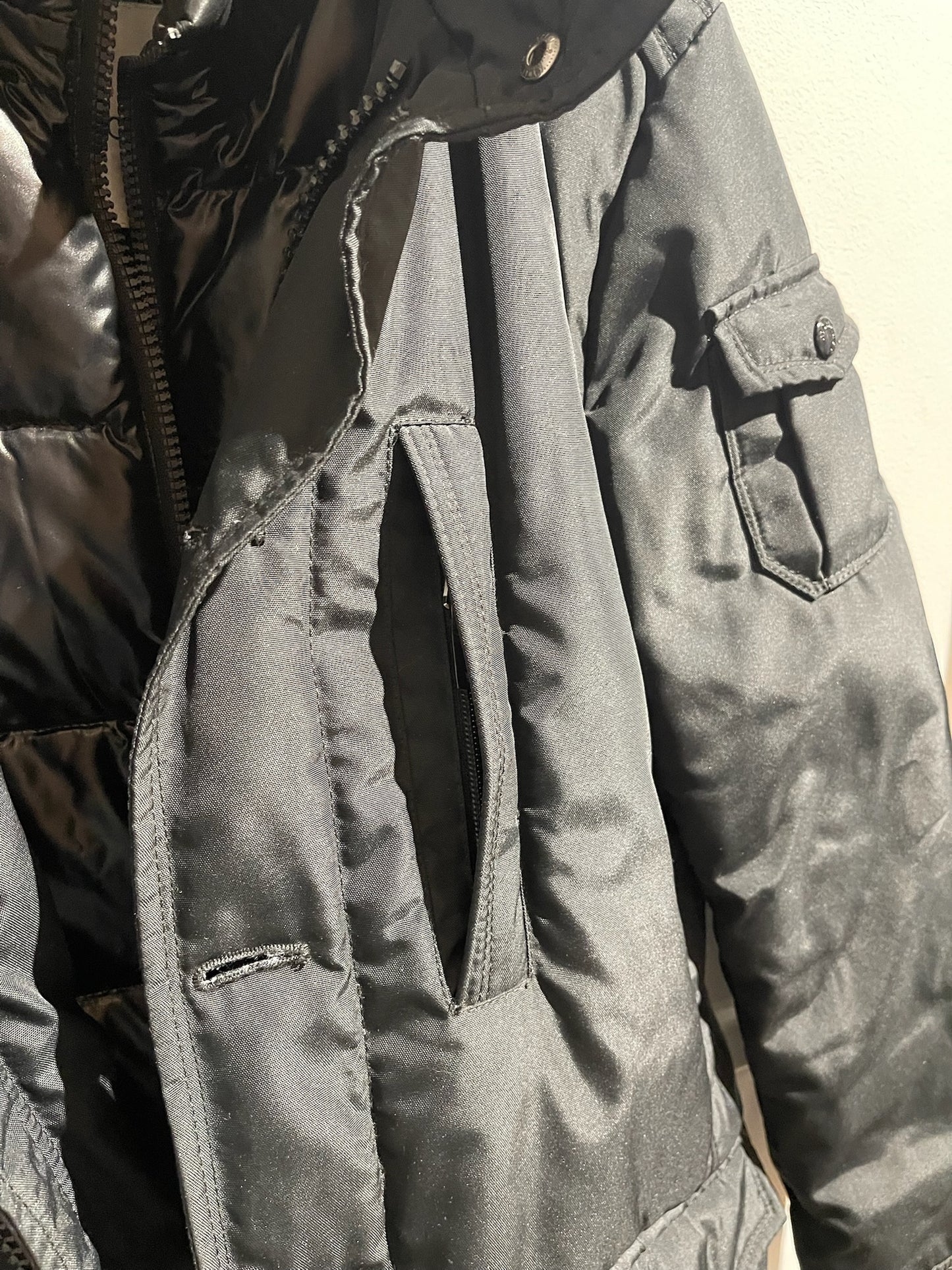 Parka Moncler Triomphe noir T.44