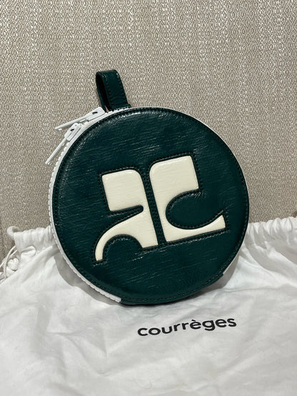 Pochette Courrèges verte