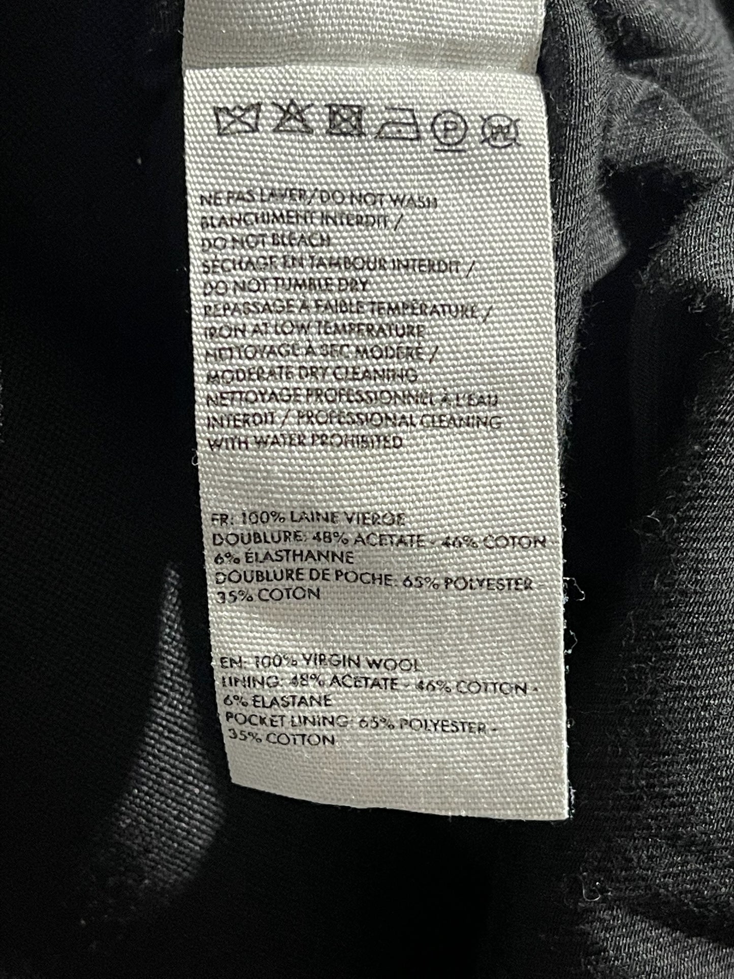 Veste Jacquemus noire T.34