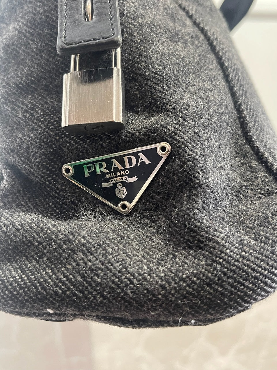 Sac Prada gris