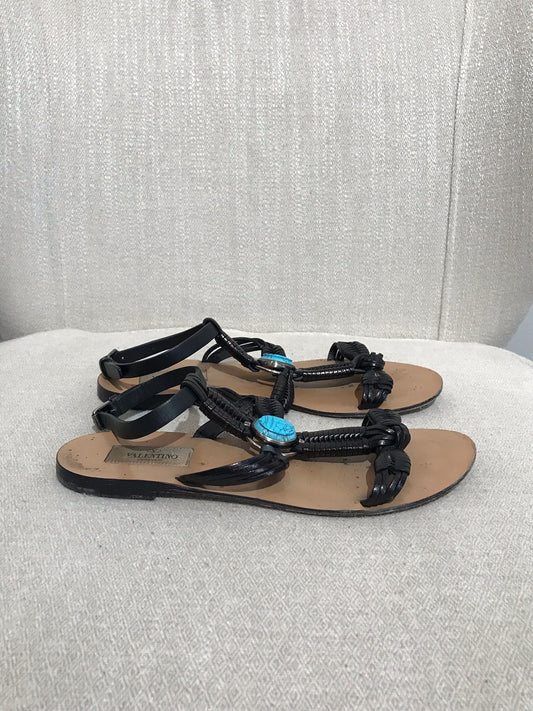 Sandales Valentino noires T.36