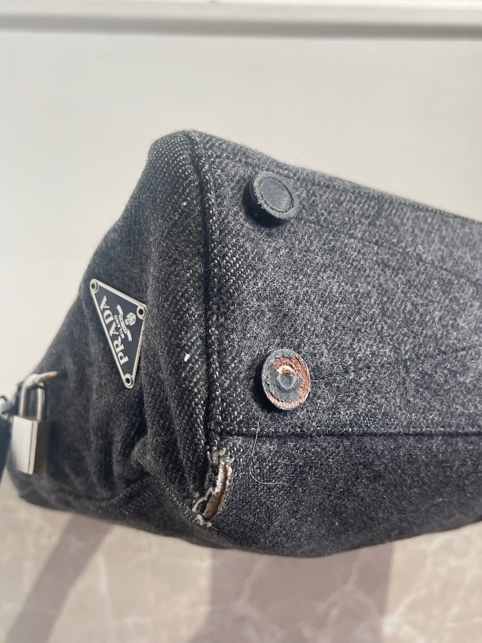 Sac Prada gris