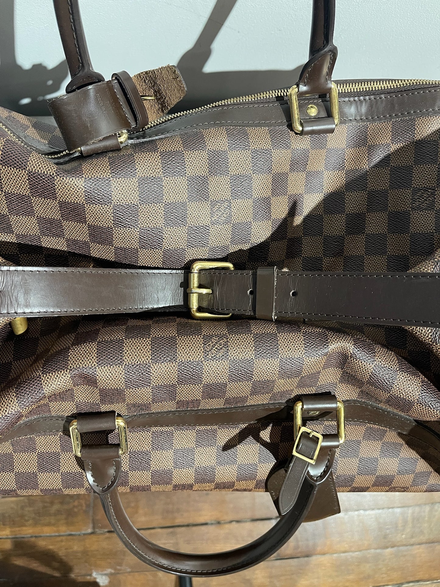 Valise Louis Vuitton Eole 50 Damier Ebène