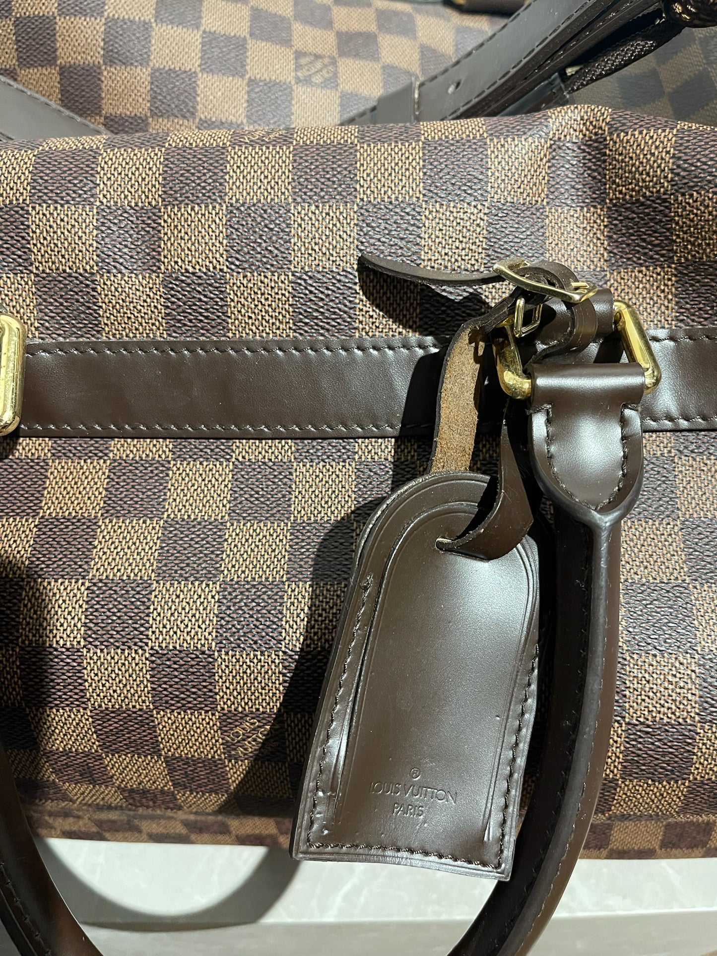 Valise Louis Vuitton Eole 50 Damier Ebène