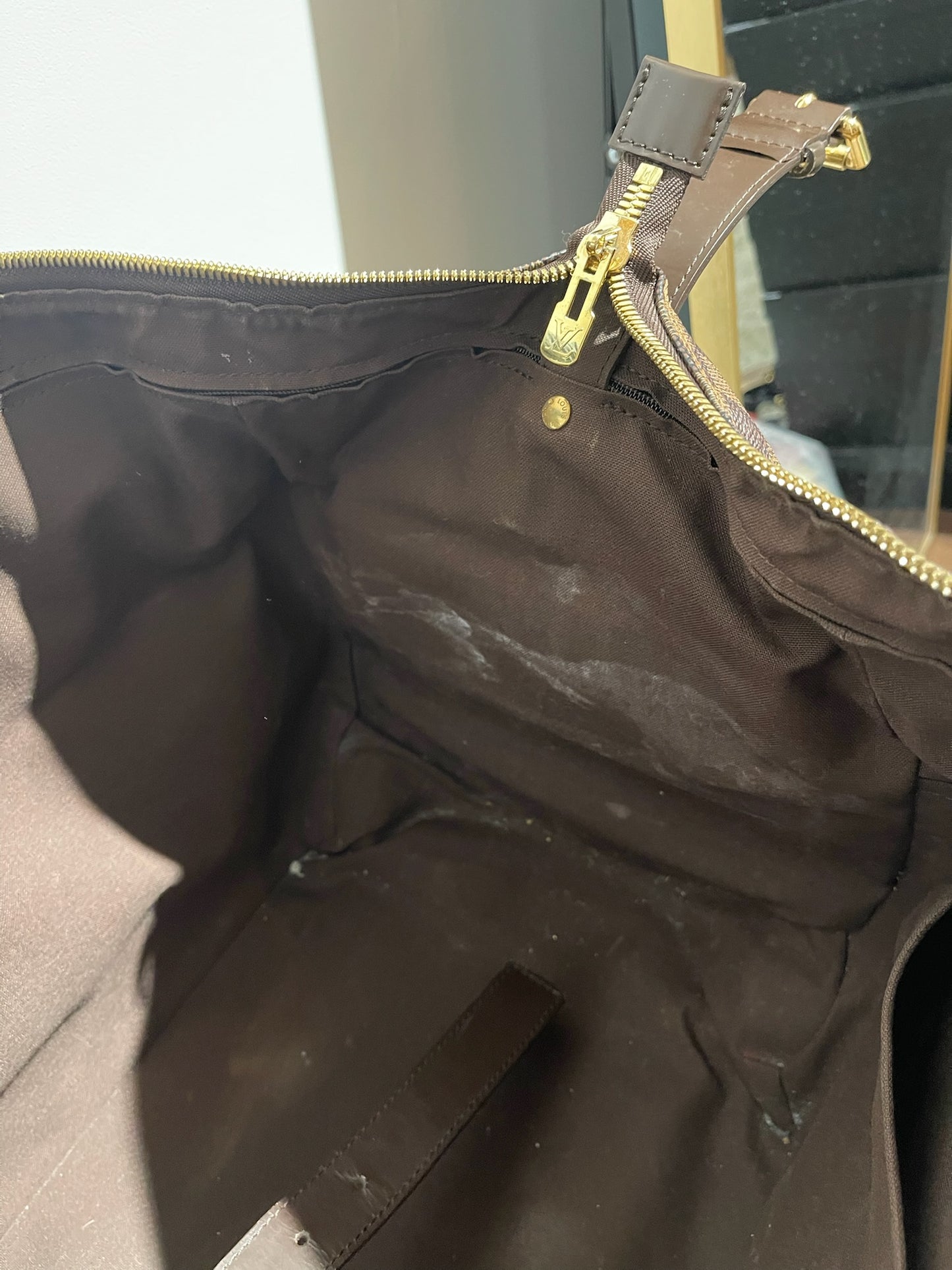 Valise Louis Vuitton Eole 50 Damier Ebène