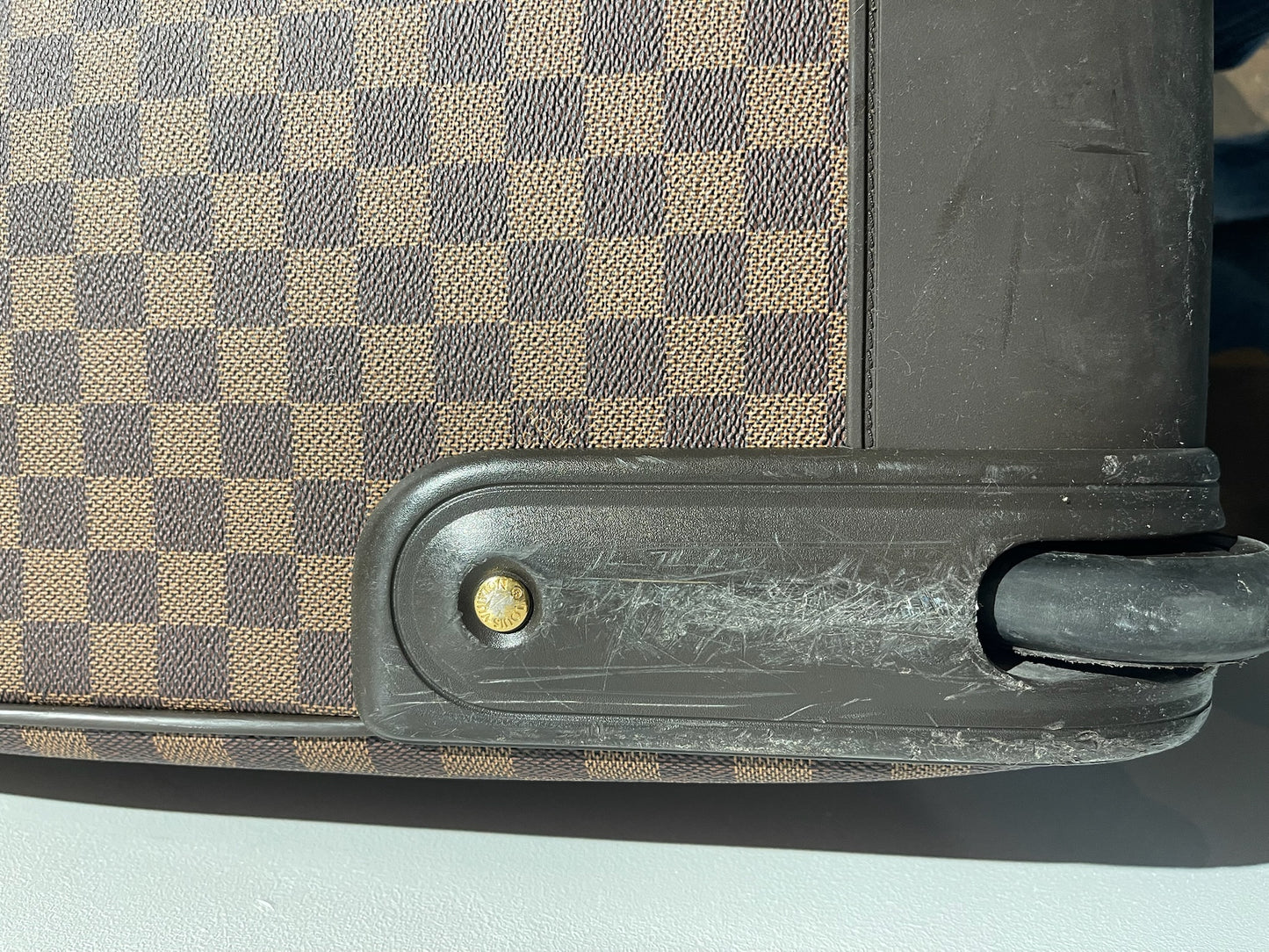 Valise Louis Vuitton Eole 50 Damier Ebène