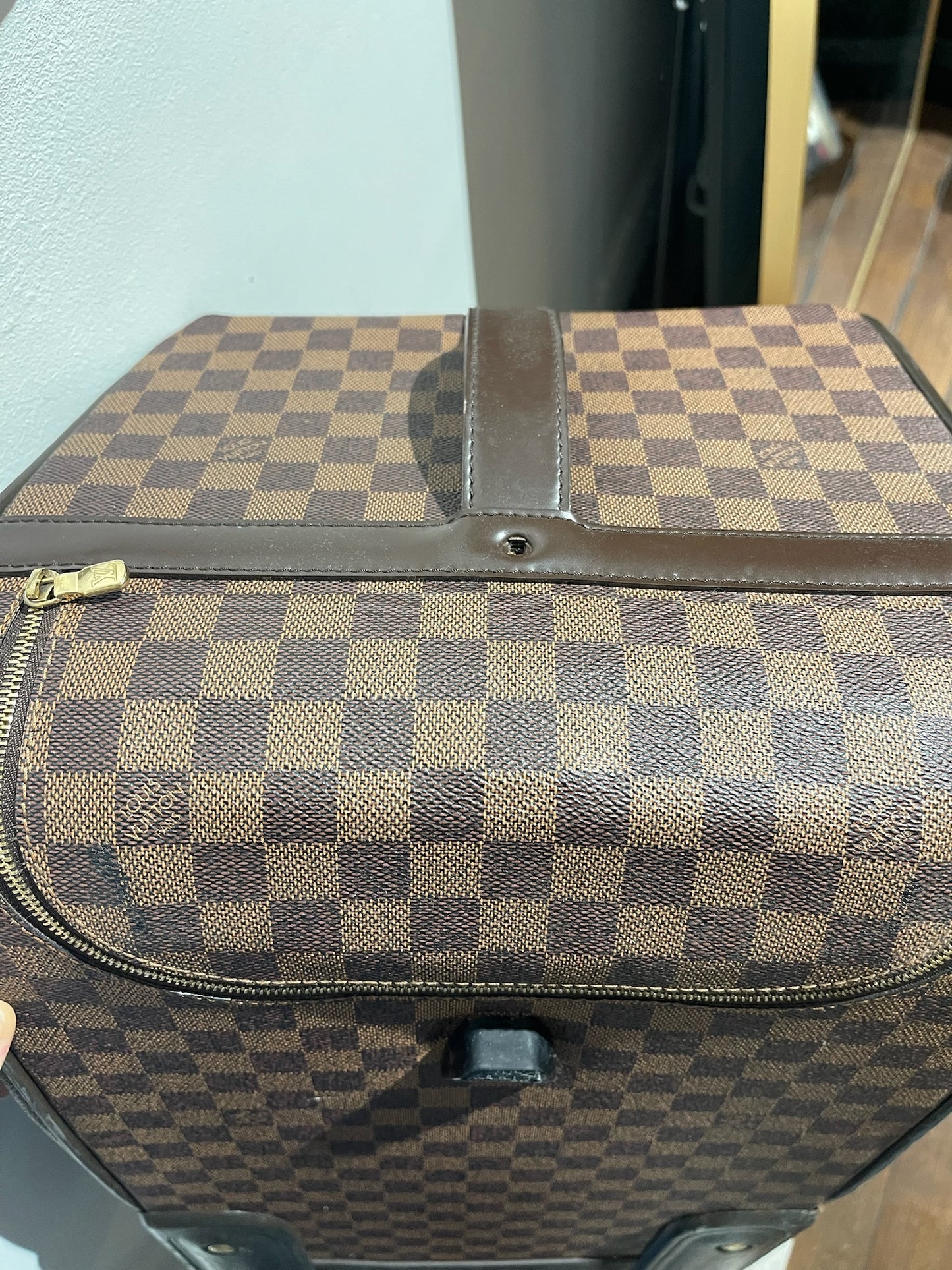 Valise Louis Vuitton Eole 50 Damier Ebène