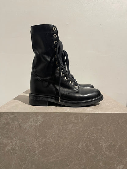 Bottes Chanel noires T.37,5