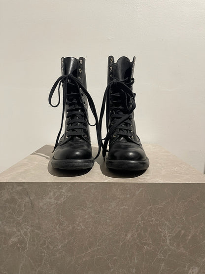 Bottes Chanel noires T.37,5