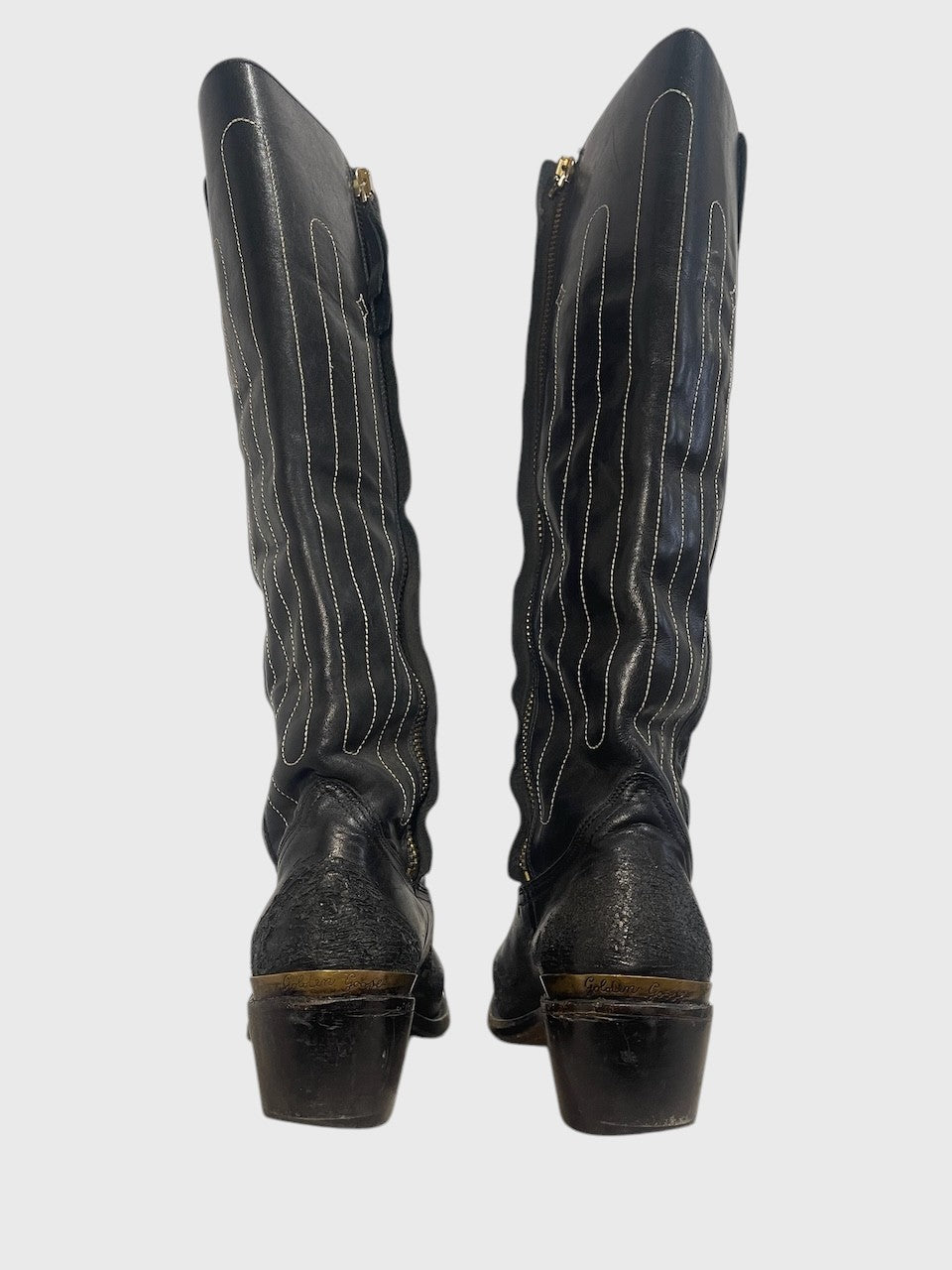 Santiags Golden Goose noires T.39