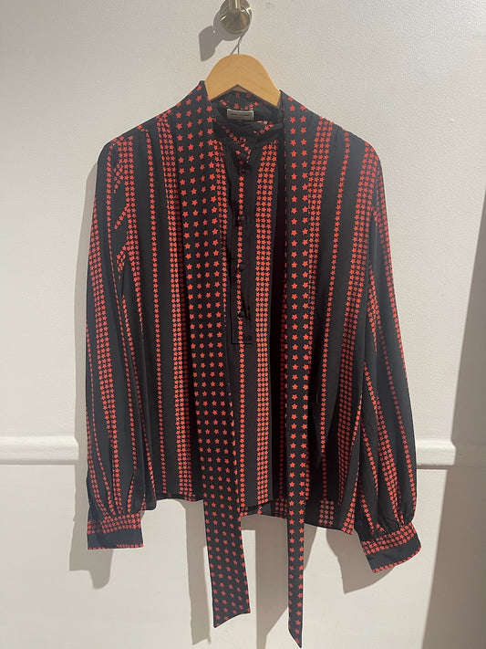 Chemise Saint Laurent noire T.40