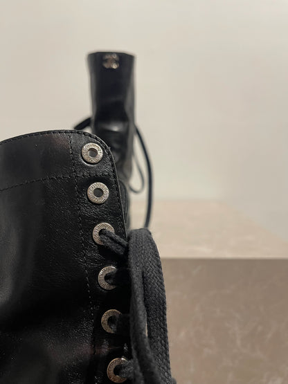 Bottes Chanel noires T.37,5