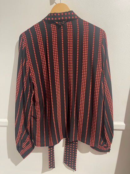 Chemise Saint Laurent noire T.40