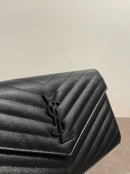 Sac Saint Laurent Cassandre noir