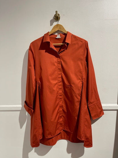 Chemise Hermès rouille T.38