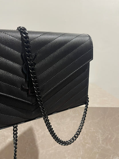 Sac Saint Laurent Cassandre noir