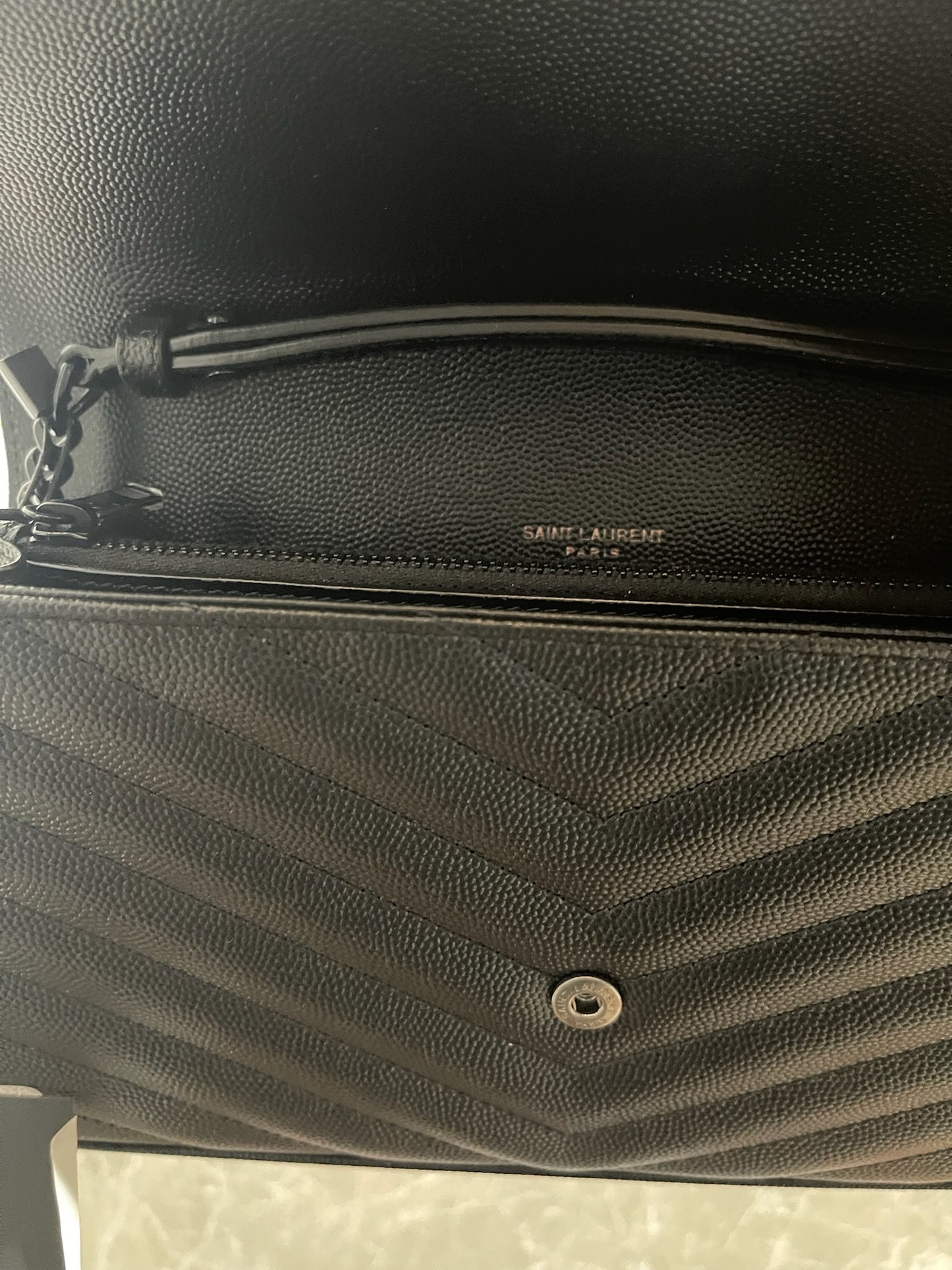 Sac Saint Laurent Cassandre noir