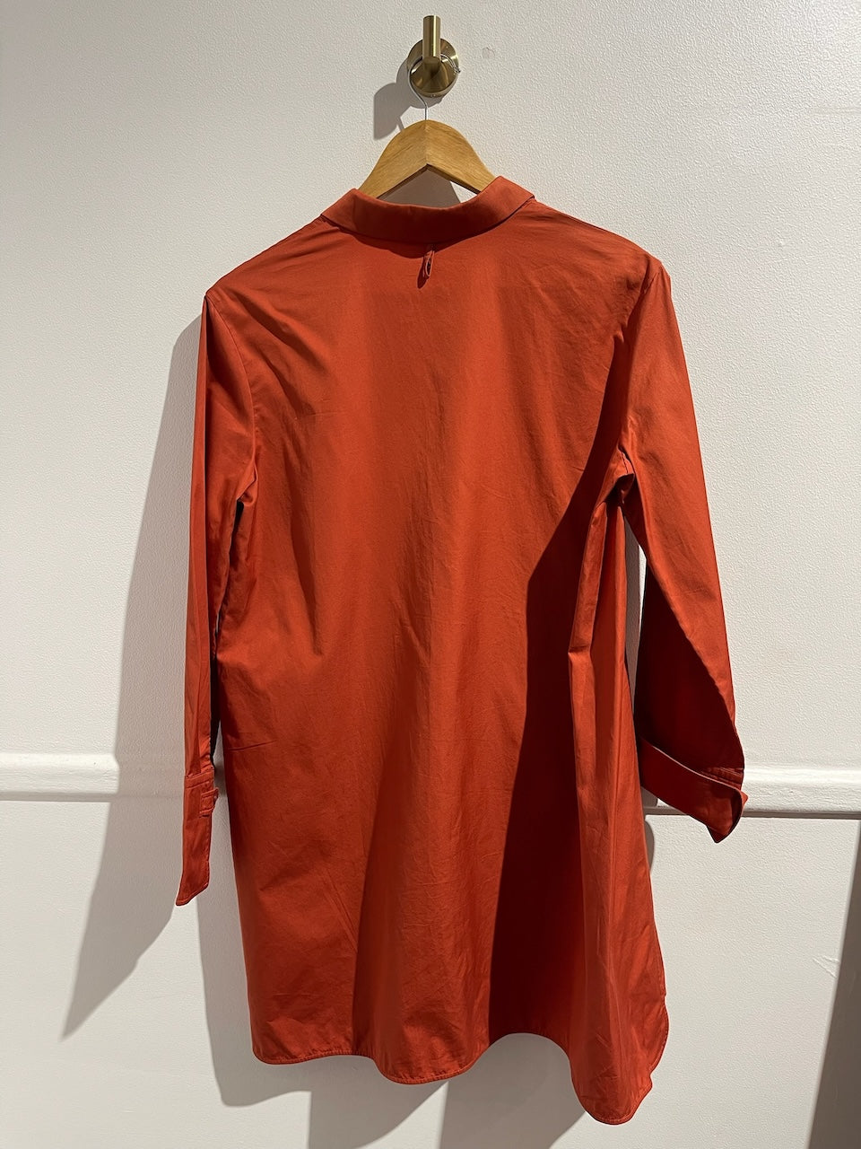 Chemise Hermès rouille T.38