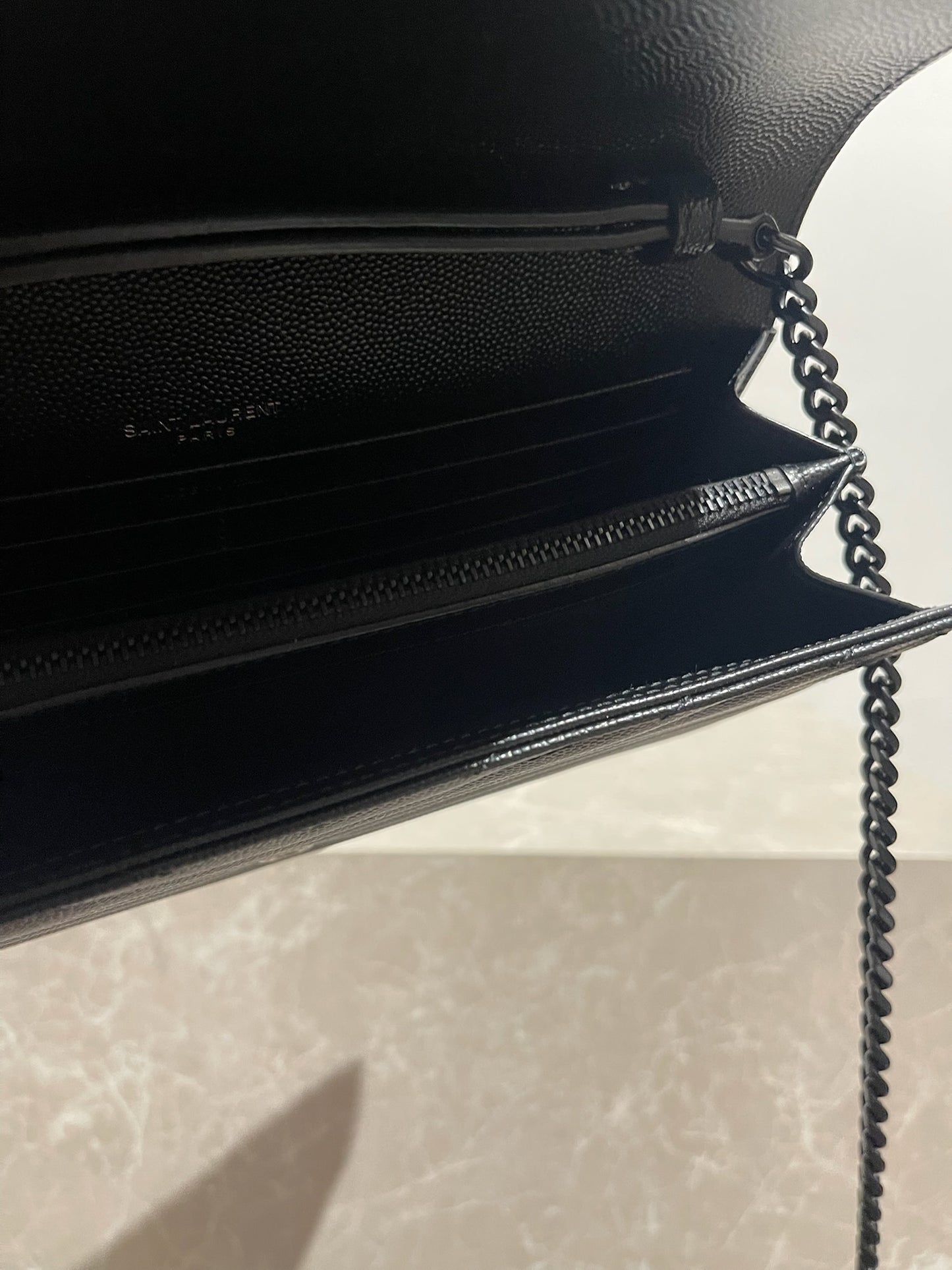 Sac Saint Laurent Cassandre noir