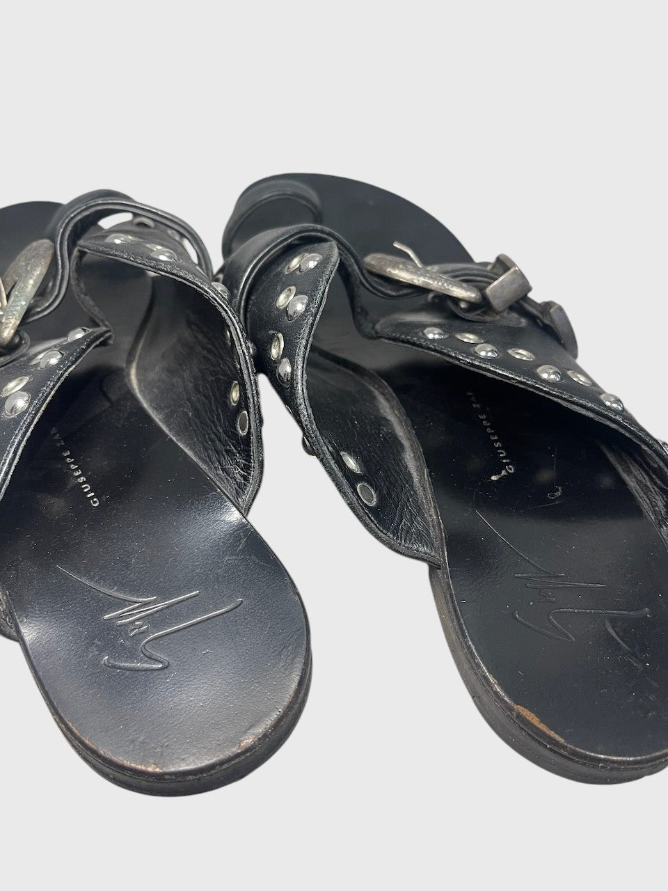 Sandales Giuseppe Zanotti noires T.40