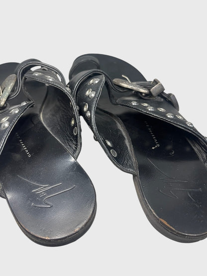 Sandales Giuseppe Zanotti noires T.40