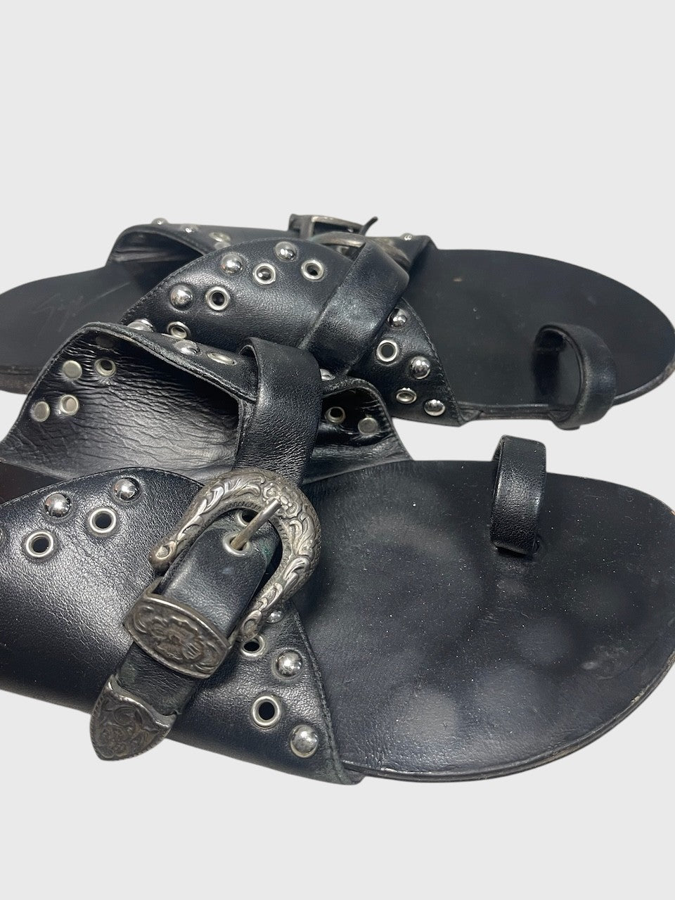 Sandales Giuseppe Zanotti noires T.40