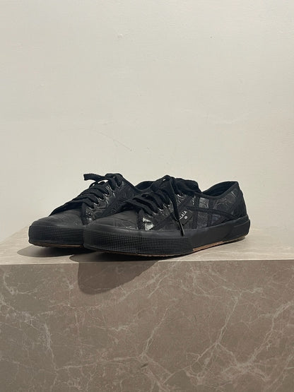 Baskets Alaia x Superga noires T.40