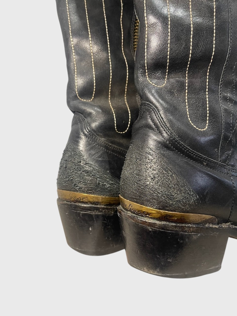 Santiags Golden Goose noires T.39