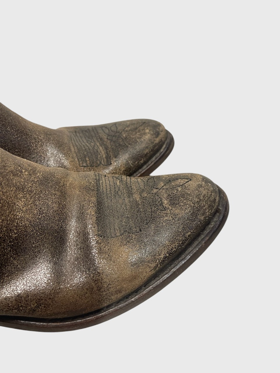 Santiags Golden Goose rouges T.40