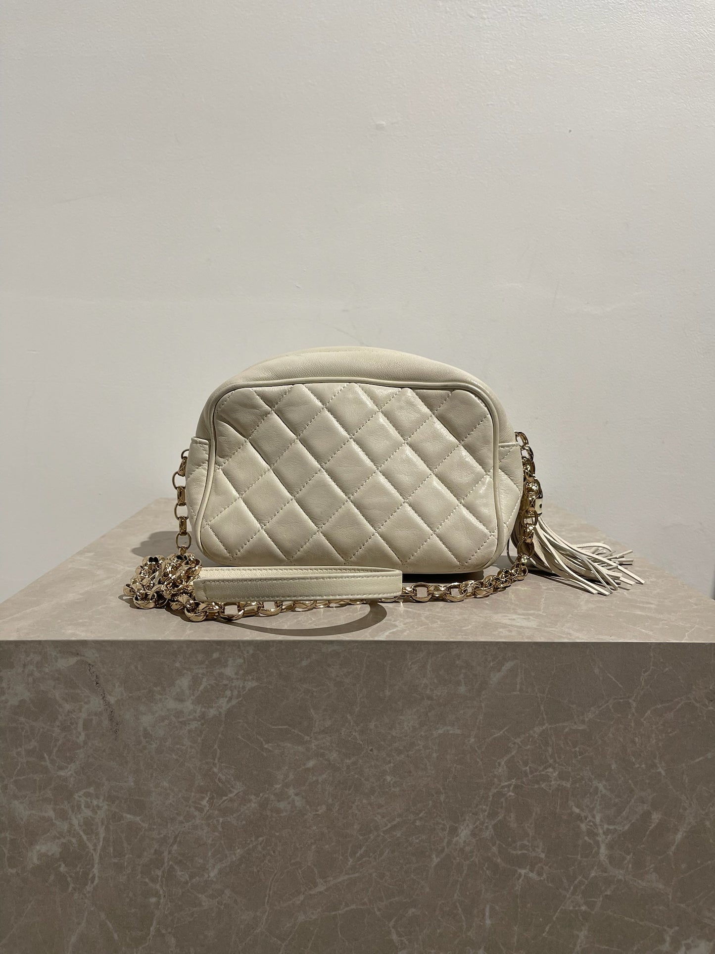 Sac Chanel Camera écru