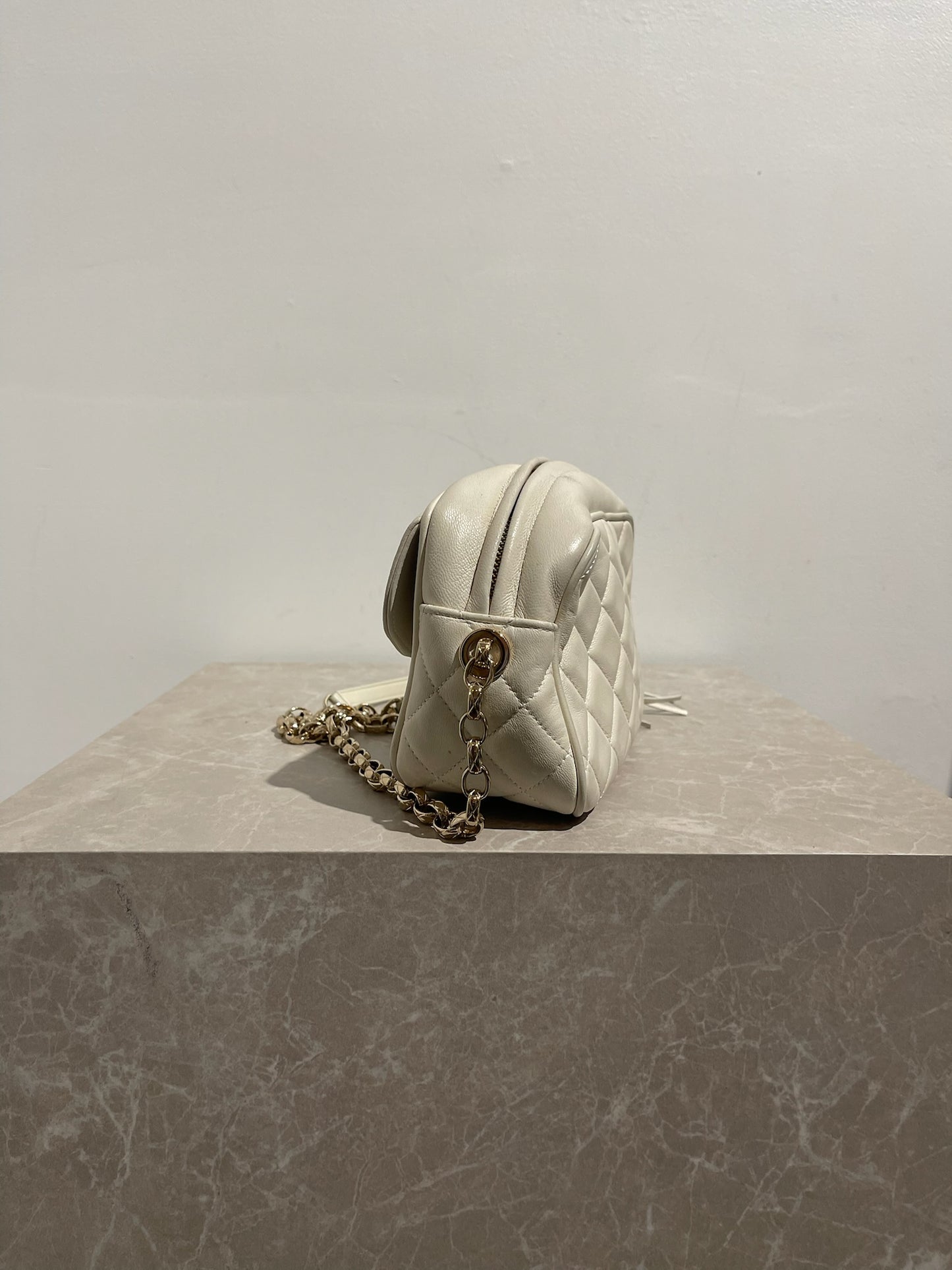 Sac Chanel Camera écru